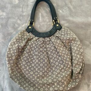 Louis Vuitton Monogram Idylle Fantaisie Hobo Shoulder Bag Blue/Gray